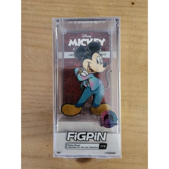 Disney Mickey Mouse The Main Attraction 2 Pin Set  FiGPiN Mickey Mouse Pin - Picture 7 of 8